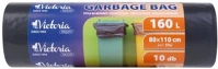 Victoria COR_KHVF160 Szemeteszsák, 160 l, 10 db, 80x110 cm, kép