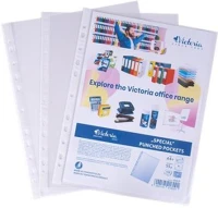 Victoria A4+, 55 Genotherm, lefűzhető, a4+, 55 mikron, víztiszta, kép