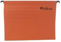 Victoria office COR_IDFN Függőmappa, karton, a4, narancs kép