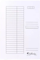 Victoria COR_IDPI01 Pólyás dosszié, karton, a4, fehér kép