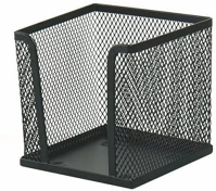 Victoria COR_IVIC05 Kockatömbtartó, fémhálós, fekete kép