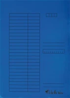 Victoria K1008329 Pólyás dosszié, karton, a4, kék kép