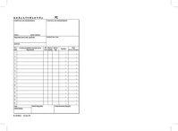 Victoria 50X2, A5 Nyomtatvány, szállítólevél, 50x2, a5,  