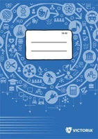 Victoria COR_ISVF1432U Füzet, tűzött, a5, vonalas, 32 lap, 1. osztály,  circle 