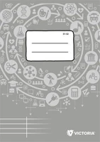 Victoria COR_ISVF3132U Füzet, tűzött, a5, szótár, 32 lap,  circle 