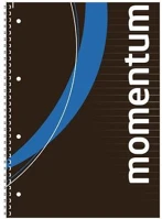 Victoria COR_ISVFS90V Spirálfüzet, a4, vonalas, 90 lap, perforált, lyukasztott, 