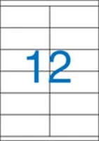 Victoria COR_LCV11373 Etikett, univerzális, 105x48 mm, 1200 etikett/csomag kép