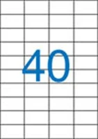 Victoria paper COR_LCV11378 Etikett, univerzális, 52,5x29,7 mm, 4000 etikett/csomag kép