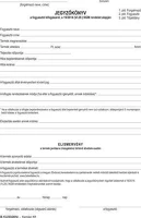 Victoria KIFOGÁSÁRÓL, 25X3, A5 nyomtatvány, jegyzőkönyv a fogyasztó minőségi kép