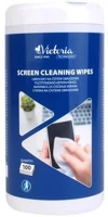 Victoria COR_TTIVMO100 Tisztítókendő, képernyőhöz, 100 db, kép
