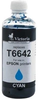 Victoria TJV247 T66424 tinta, l100, 200mfp nyomtatókhoz, cián, 100ml kép