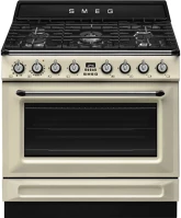 Victoria TR90GMP Smeg tr90gmp tűzhely design 90cm 1 sütőtér gázlap bézs kép