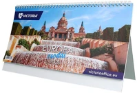 Victoria VI6AS-ECFAL-HH Naptár, asztali, álló,  