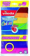 Vileda 12.01840 Törlőkendő mikroszálas  color  8 darabos kép