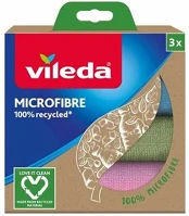 Vileda 12.01842 Törlőkendő mikroszálas  recycled 3 darabos kép