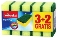 Vileda DA503XSZBA4023103242821 Mosogatószivacs tip-top 3+2db/csg kép
