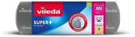 Vileda DA503XSZBA8410435051003 Ecobag zárószalagos szemeteszsák 30liter 55x55 cm kép