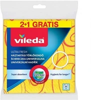 Vileda F144826 Törlőkendő, 30% mikroszállal, 2+1 db, kép