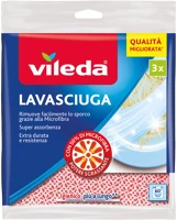 Vileda C68349 Mosogatókendő 3 db/csomag 50% mikroszállal vileda kép