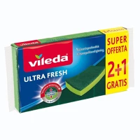 Vileda VILEDA_F17687 Mosogatószivacs 2+1 ultra fresh vileda_f17687 kép