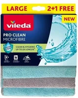 Vileda KHTV75 Törlőkendő, mikroszálas, 2+1 db,  