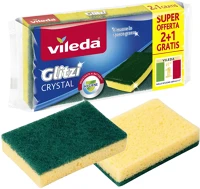Vileda SÚROLÓSZIVACS 2+1DB/CSG Glitzi crystal súrolószivacs 2+1db/csg kép