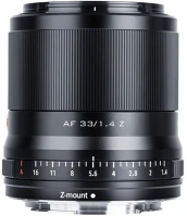 Viltrox 6953400302394 Af 33mm f1.4 nikon z objektív kép