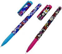 Vinson A24 Golyóstoll kupakos, 0,7mm  flower garden  vegyes test displ 20 db/display kép