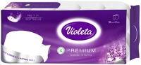 Violeta V366 Prémium toalettpapír, 3 rétegű, fehér, 10 tekercs kép