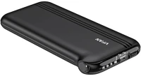 Vipfan 6971952433502 F10 power bank beépített kábelekkel 10000mah fekete kép