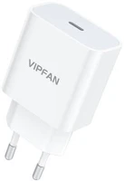 Vipfan VIPFAN E04 Fali töltő usb-c 20w qc 3.0 fehér (e04) kép