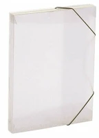 Viquel 021340-09 Propyglass a4 gumis mappa - víztiszta / átlátszó kép