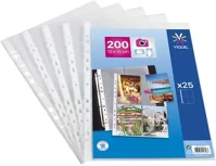 Viquel A4, 90 Genotherm, lefűzhető, a4, 90 mikron, 10x15 cm fényképtartó, víztiszta, kép