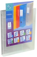 Viquel COR_IV095683 gyűrűs könyv, panorámás, 4 gyűrű, 25 mm, a4, pp, viquel 