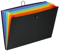 Viquel COR_IV999767 Harmonikamappa, pp, a3, 6 rekeszes,  