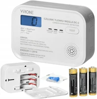 Virone VIRONEDC3-2 DC3 Szén-monoxid (CO) érzékelő , fehér co218a szénmonoxid riasztó Anco kép
