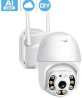 Vision JE-108_HISEEX XPD Q980 Pro 8 LED WIFI térfigyelő kamera, 3MP, kültéri/beltéri, FullHD kép