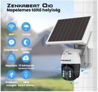 Vision SZOLARWIFIMG360ICSEE ip 360 WiFi térfigyelő kamera Ultra napelemmel, CCTV, 3MP Full HD, Clear kép