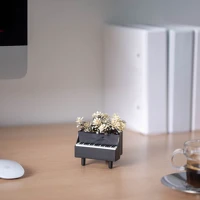 Vog und arths 11855 Műnövény dekoráció - zongora - 8 x 9 cm - 4 féle kép