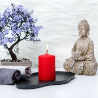 Vog und arths 58807A Gyertya - piros, illatmentes - 130 g kép