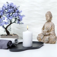 Vog und arths 58807D Gyertya - fehér, illatmentes - 130 g kép