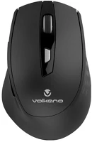 Volkano VK-20234-BK Chrome ergonomikus wireless mosue black kép