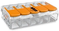 Wago 221-415 25 db/csomag compact csatos vezetékösszekötő kép