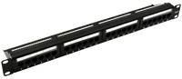 Walisec PP-P6U2401 Patch panel -  (24 port, cat6, 1u, árnyékolatlan, fekete) kép