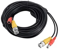Walisec WS-HDVP100FT-CU Bnc+dc táp kábel 30m, hd kamerákhoz, fekete kép