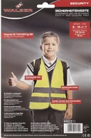 Walser 6-15 Láthatósági fényvisszaverő mellény - gyerek méret - 6-15 éves kor - kép