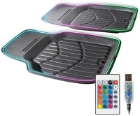 Walser PÁR - GUMI-TPE Autószőnyeg pár - gumi-tpe - led világítással usb - carcomfort kép
