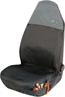 Walser WS_12067 Ülésvédő huzat első ülésre outdoor sports - fekete-szürke - kép