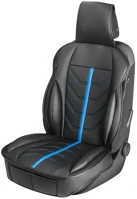 Walser WS_13986 Ülésvédő eco bőr kimi - fekete-kék - kép