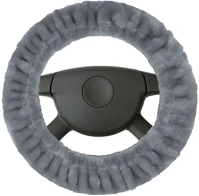 Walser WS_20097 Volánvédő műszőrme 37-39 cm teddy - ezüstszürke - kép